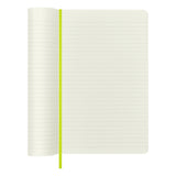 Moleskine Classic Ruled Softcover Notebook, Large - Lemon Green