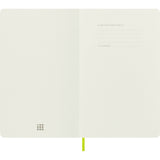 Moleskine Classic Ruled Softcover Notebook, Large - Lemon Green