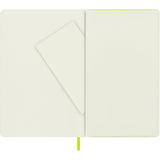 Moleskine Classic Ruled Softcover Notebook, Large - Lemon Green