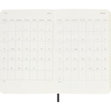 Moleskine 2025/2026 18-Month Agenda - Weekly, Pocket Soft Cover, Black