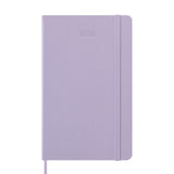 Moleskine 2026 Agenda - Daily, Large Hard Cover, Lilac