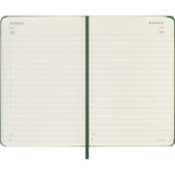 Moleskine 2026 Agenda - Daily, Pocket Hard Cover, Green
