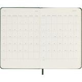 Moleskine 2026 Agenda - Daily, Pocket Hard Cover, Green