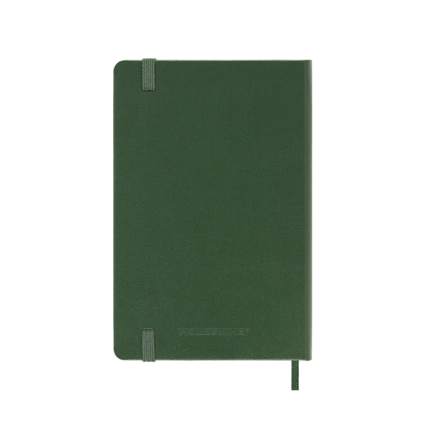 Moleskine 2026 Agenda - Daily, Pocket Hard Cover, Green