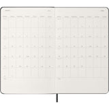 Moleskine 2026 Agenda - Daily, Large Hard Cover, Black
