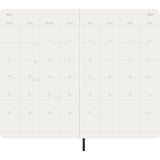 Moleskine 2026 Agenda - Monthly, Large Soft Cover, Black