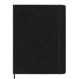 Moleskine 2026 Agenda - Weekly, XL Soft Cover, Black