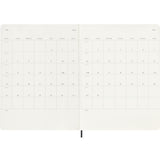 Moleskine 2026 Agenda - Weekly, XL Soft Cover, Black
