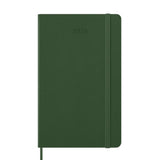 Moleskine 2026 Agenda - Weekly, Large Hard Cover, Green