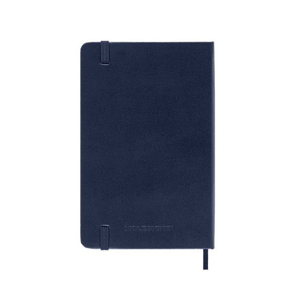 Moleskine 2026 Agenda - Weekly, Pocket Hard Cover, Sapphire