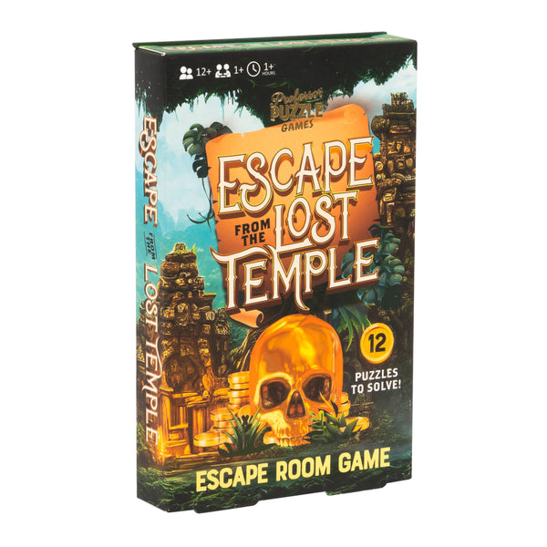 Professor Puzzle Escape Room Game - Escape from the Lost Temple
