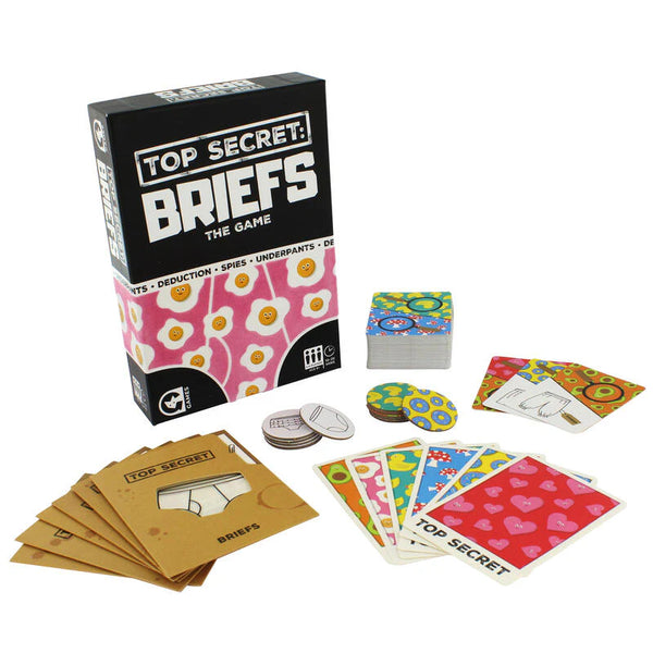 Ginger Fox Party Game - Top Secret: Briefs