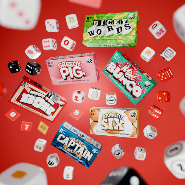 Professor Puzzle Mini Dice Games Assortment