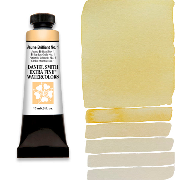 Daniel Smith Extra Fine Watercolour 15ml Tubes JAUNE BRILLIANT #1