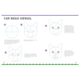 Walter Foster Let's Draw Cats Book
