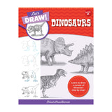Walter Foster Let's Draw Dinosaurs Book