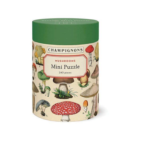 Cavallini 240pc Vintage Puzzle - Mushrooms