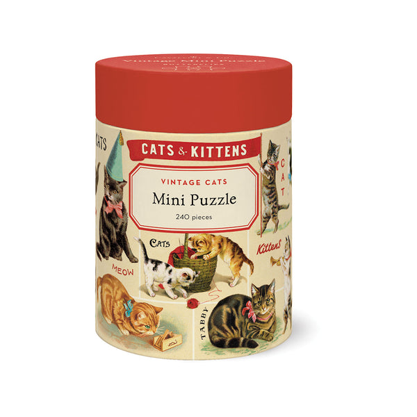 Cavallini 240pc Vintage Puzzle - Vintage Cats