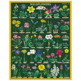 Cavallini 1000pc Vintage Puzzle - Wildflowers 2