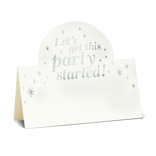 ABBOTT Placecards 12pk - Get This party Started