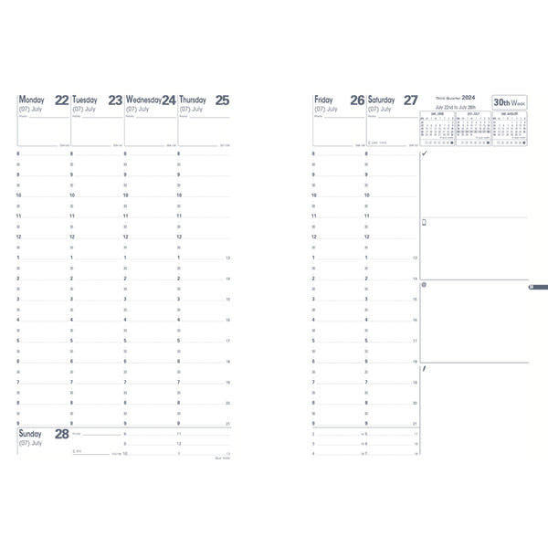 Quo Vadis 2025/2026 Mid-Year Agenda - Weekly, Minister, Freeport Red