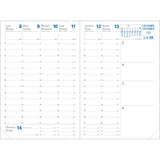 Quo Vadis 2026 Agenda - Weekly, Business, Toscana Jade
