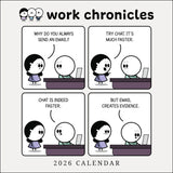 Andrews McMeel 2026 Wall Calendar - Work Chronicles