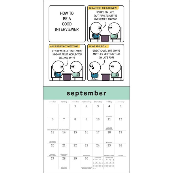 Andrews McMeel 2026 Wall Calendar - Work Chronicles