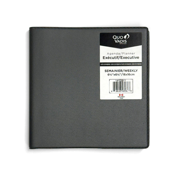 Quo Vadis 2026 Agenda - Weekly, Executive, Freeport Grey