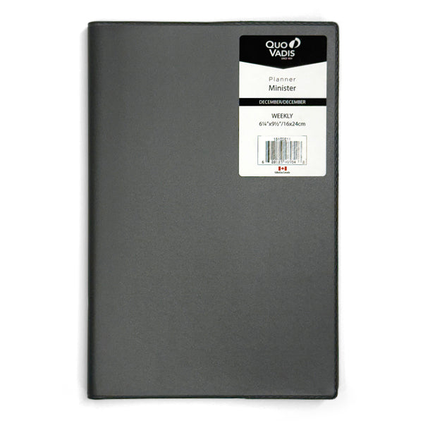 Quo Vadis 2026 Agenda - Weekly, Minister, Freeport Grey