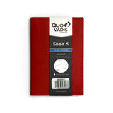 Quo Vadis 2026 Agenda - Weekly, Sapa X, Toscana Red