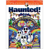 Creative Haven Colouring Book - Haunted! Creepy & Cute