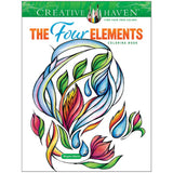 Creative Haven Colouring Book - The Four Elements