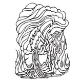 Creative Haven Colouring Book - The Four Elements