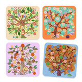 Djeco Felt Pictures Collage Kit - Through the Seasons