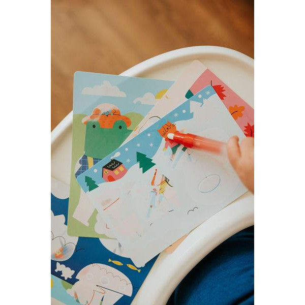 Djeco Magic Colouring - 4 Seasons