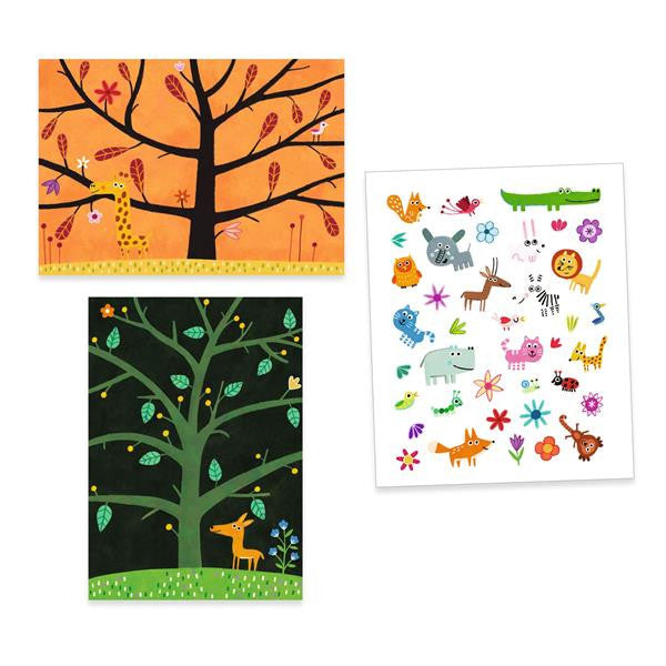 Djeco Repositonable Sticker Kit - Off-Ground Tag!