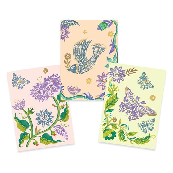 Djeco Engraving Workshop Kit - Passion Flower