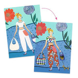 Djeco Patterned Collages Kit - Wax Trend Fashions