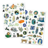 Djeco Temporary Tattoos - Glow-in-the-Dark Nighttime Reflections