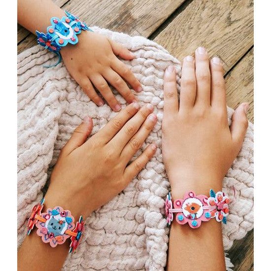 Djeco DIY Felt Bracelet Kit - Best Friends