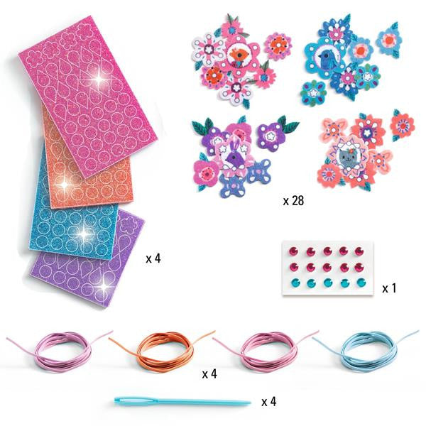 Djeco DIY Felt Bracelet Kit - Best Friends
