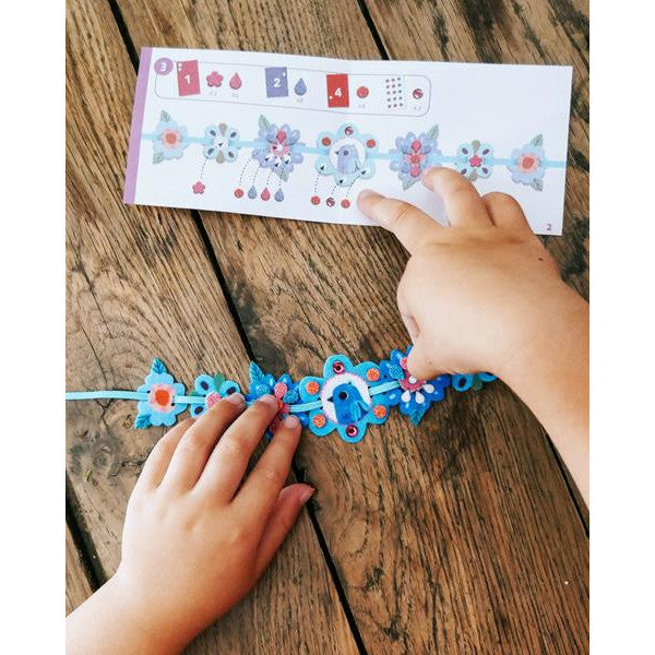 Djeco DIY Felt Bracelet Kit - Best Friends