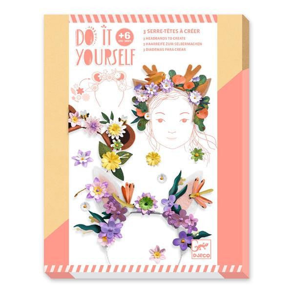 Djeco DIY Headband Kit - Flower Friends
