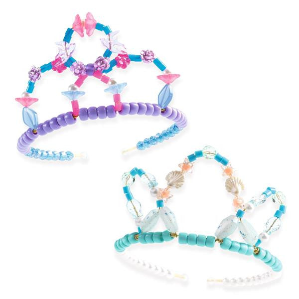 Djeco Duo of Tiaras Beading Kit - Blue