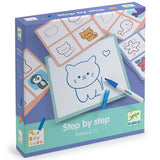 Djeco Eduludo Step by Step Drawing Kit - Babies & Co