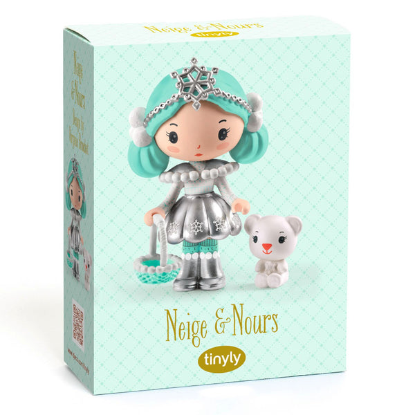 Djeco Tinyly Figurine Set - Neige & Nours