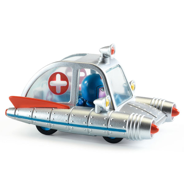 Djeco Crazy Motors Toy Vehicle - Space Ambulance