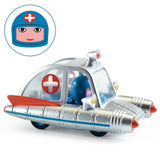 Djeco Crazy Motors Toy Vehicle - Space Ambulance