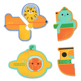 Djeco Puzzle Duo 2pc Puzzles 10pk - Vehicles